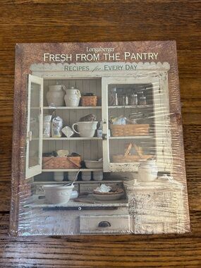 Longaberger Fresh From The Pantry Cookbook Recipes for Everyday New